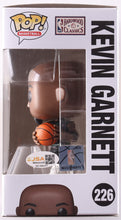Load image into Gallery viewer, Kevin Garnett Signed Timberwolves #226 Funko Pop! Vinyl Figure (JSA)