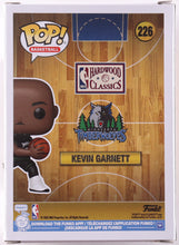 Load image into Gallery viewer, Kevin Garnett Signed Timberwolves #226 Funko Pop! Vinyl Figure (JSA)