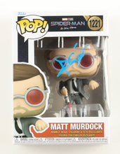 Load image into Gallery viewer, Charlie Cox Signed "Spider-Man: No Way Home" #1221 Matt Murdoch Bobble-Head Funko Pop! Vinyl Figure (ACOA)