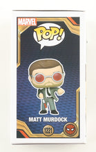 Load image into Gallery viewer, Charlie Cox Signed "Spider-Man: No Way Home" #1221 Matt Murdoch Bobble-Head Funko Pop! Vinyl Figure (ACOA)
