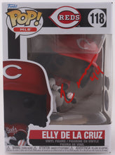 Load image into Gallery viewer, Elly De La Cruz Signed Reds #118 Funko Pop! Vinyl Figure (Beckett)