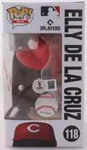 Load image into Gallery viewer, Elly De La Cruz Signed Reds #118 Funko Pop! Vinyl Figure (Beckett)