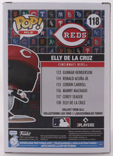Load image into Gallery viewer, Elly De La Cruz Signed Reds #118 Funko Pop! Vinyl Figure (Beckett)