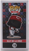 Load image into Gallery viewer, Elly De La Cruz Signed Reds #118 Funko Pop! Vinyl Figure (Beckett)