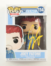Load image into Gallery viewer, Joey Fatone Signed NSYNC #114 Funko Pop! Vinyl Figure (JSA)