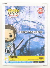 Load image into Gallery viewer, Post Malone Signed #253 Funko Pop! Vinyl Figure (ACOA)