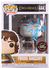 Load image into Gallery viewer, Elijah Wood Signed "The Lord of the Rings" #444 Frodo Baggins Funko Pop! Vinyl Figure (Beckett)