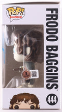 Load image into Gallery viewer, Elijah Wood Signed "The Lord of the Rings" #444 Frodo Baggins Funko Pop! Vinyl Figure (Beckett)