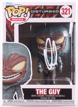Load image into Gallery viewer, David Draiman Signed "Disturbed" #321 The Guy Funko Pop! Vinyl Figure (Beckett)