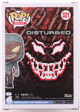 Load image into Gallery viewer, David Draiman Signed "Disturbed" #321 The Guy Funko Pop! Vinyl Figure (Beckett)