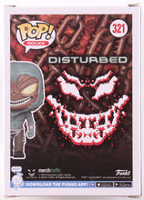 Load image into Gallery viewer, David Draiman Signed "Disturbed" #321 The Guy Funko Pop! Vinyl Figure (Beckett)