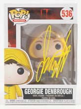 Load image into Gallery viewer, Jackson Robert Scott Signed "IT" #536 Georgie Funko Pop! Vinyl Figure (Beckett)