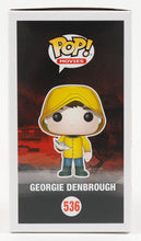 Load image into Gallery viewer, Jackson Robert Scott Signed "IT" #536 Georgie Funko Pop! Vinyl Figure (Beckett)