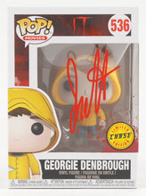 Load image into Gallery viewer, Jackson Robert Scott Signed "IT" #536 Georgie CHASE Funko Pop! (Beckett)