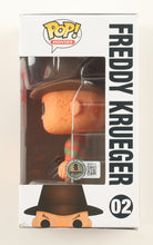 Load image into Gallery viewer, Robert Englund Signed "A Nightmare on Elm Street" #02 Freddy Krueger Funko Pop! Vinyl Figure (Beckett)