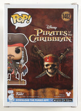 Load image into Gallery viewer, Johnny Depp Signed "Pirates of the Caribbean" #1482 Jack Sparrow Funko Pop! Vinyl Figure (PSA)