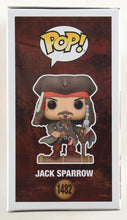 Load image into Gallery viewer, Johnny Depp Signed "Pirates of the Caribbean" #1482 Jack Sparrow Funko Pop! Vinyl Figure (PSA)