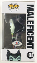 Load image into Gallery viewer, Angelina Jolie Signed "Disney Villains" #1082 Maleficent Funko Pop! Vinyl Figure (PSA)