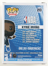Load image into Gallery viewer, Kyrie Irving Signed Mavericks #213 Funko Pop! Vinyl Figure (JSA)
