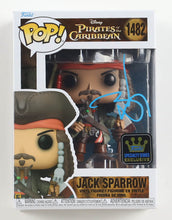 Load image into Gallery viewer, Johnny Depp Signed "Pirates of the Carribean" #1482 Jack Sparrow Funko Pop! Vinyl Figure (Beckett)