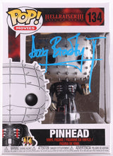 Load image into Gallery viewer, Doug Bradley Signed "Hellraiser III: Hell On Earth" #134 Pinhead Funko Pop! Vinyl Figure with Nail Sketch (JSA)