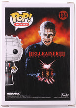 Load image into Gallery viewer, Doug Bradley Signed "Hellraiser III: Hell On Earth" #134 Pinhead Funko Pop! Vinyl Figure with Nail Sketch (JSA)