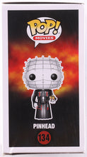 Load image into Gallery viewer, Doug Bradley Signed "Hellraiser III: Hell On Earth" #134 Pinhead Funko Pop! Vinyl Figure with Nail Sketch (JSA)