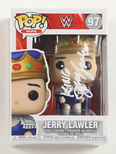 Load image into Gallery viewer, Jerry Lawler Signed WWE #97 Funko Pop! Vinyl Figure Inscribed "King" (ACOA)