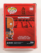 Load image into Gallery viewer, Joe Manganiello Signed "DC" #368 Deathstroke Funko Pop! Vinyl Figure (ACOA)
