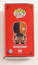 Load image into Gallery viewer, Joe Manganiello Signed "DC" #368 Deathstroke Funko Pop! Vinyl Figure (ACOA)