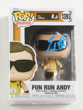 Load image into Gallery viewer, Ed Helms Signed "The Office" #1393 Fun Run Andy Funko Pop! Vinyl Figure (ACOA)