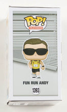 Load image into Gallery viewer, Ed Helms Signed "The Office" #1393 Fun Run Andy Funko Pop! Vinyl Figure (ACOA)