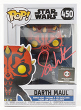 Load image into Gallery viewer, Sam Witwer Signed "Darth Maul" #450 Star Wars Funko Pop! (JSA)