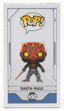 Load image into Gallery viewer, Sam Witwer Signed "Darth Maul" #450 Star Wars Funko Pop! (JSA)