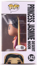 Load image into Gallery viewer, Linda Larkin Signed "Aladdin" #543 Princess Jasmine Desert Moon Funko Pop! Vinyl Figure Inscribed "Princess Jasmine" (JSA)
