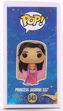 Load image into Gallery viewer, Linda Larkin Signed "Aladdin" #543 Princess Jasmine Desert Moon Funko Pop! Vinyl Figure Inscribed "Princess Jasmine" (JSA)