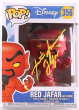 Load image into Gallery viewer, Jonathan Freeman Signed "Disney #356 Red Jafar (As Genie) Funko Pop! Vinyl Figure (JSA)