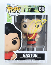 Load image into Gallery viewer, Luke Evans Signed "Villains" #1518 Gaston Funko Pop! Vinyl Figure (PSA)