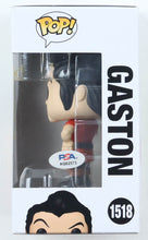 Load image into Gallery viewer, Luke Evans Signed "Villains" #1518 Gaston Funko Pop! Vinyl Figure (PSA)