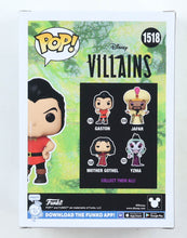 Load image into Gallery viewer, Luke Evans Signed "Villains" #1518 Gaston Funko Pop! Vinyl Figure (PSA)