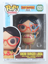 Load image into Gallery viewer, John Roberts Signed "The Bob's Burgers Movie" Bikini Burger Linda #1223 Funko Pop! Vinyl Figure (ACOA)