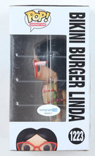Load image into Gallery viewer, John Roberts Signed "The Bob's Burgers Movie" Bikini Burger Linda #1223 Funko Pop! Vinyl Figure (ACOA)