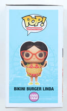 Load image into Gallery viewer, John Roberts Signed "The Bob's Burgers Movie" Bikini Burger Linda #1223 Funko Pop! Vinyl Figure (ACOA)