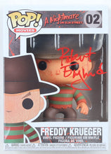 Load image into Gallery viewer, Robert Englund Signed "A Nightmare on Elm Street" #02 Freddy Krueger Funko Pop! Vinyl Figure (PSA)