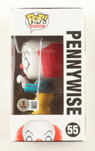Load image into Gallery viewer, Tim Curry Signed "IT: The Movie" #55 Pennywise Funko Pop! Vinyl Figure (Beckett)