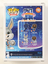 Load image into Gallery viewer, Billy West Signed "Space Jam: A New Legacy" #1183 Bugs Bunny Funko Pop! Vinyl Figure Inscribed "Bugs" (JSA)