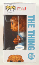 Load image into Gallery viewer, Ebon Moss-Bachrach Signed "The Fantastic Four: First Steps" #1516 The Thing Bobble-Head Funko Pop! Vinyl Figure (ACOA)