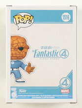 Load image into Gallery viewer, Ebon Moss-Bachrach Signed "The Fantastic Four: First Steps" #1516 The Thing Bobble-Head Funko Pop! Vinyl Figure (ACOA)