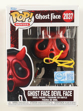 Load image into Gallery viewer, Jack Quaid Signed "Ghost Face" #2037 Ghost Face Devil Face Funko Pop! Vinyl Figure (ACOA)