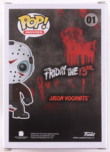 Load image into Gallery viewer, Ari Lehman Signed "Friday the 13th" #01 Jason Voorhees Funko Pop! Vinyl Figure Inscribed "Die B****!" &amp; "Jason 1" (JSA)